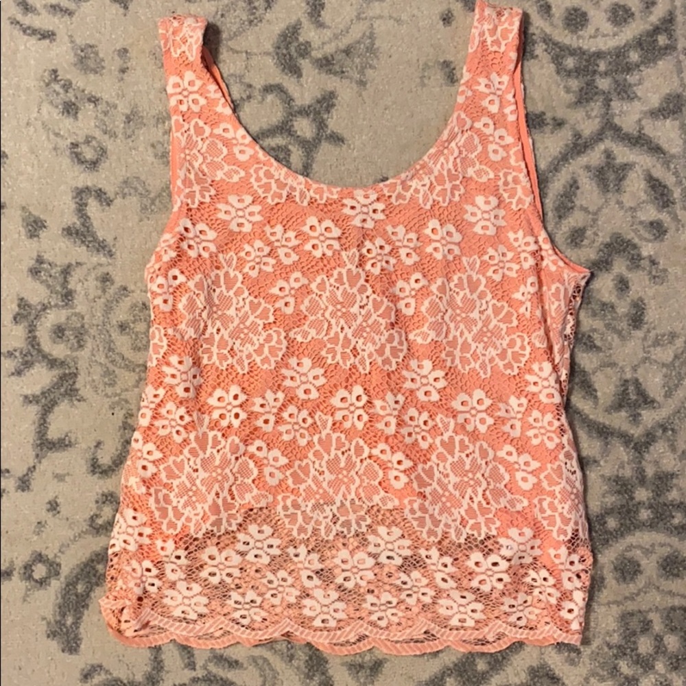Top Shop coral tank